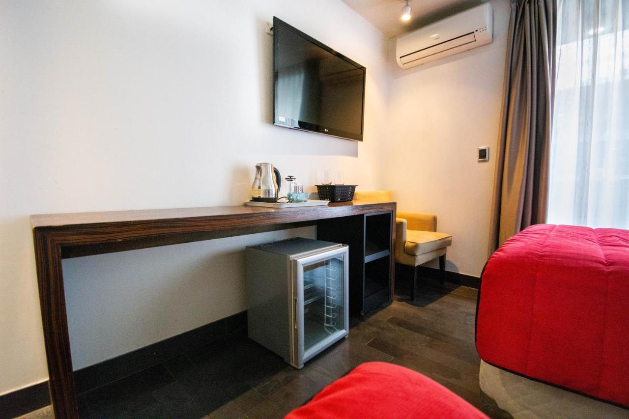 Tribeca Twin Room - Studio With Pool, Wifi, Ac Сантьяго Экстерьер фото